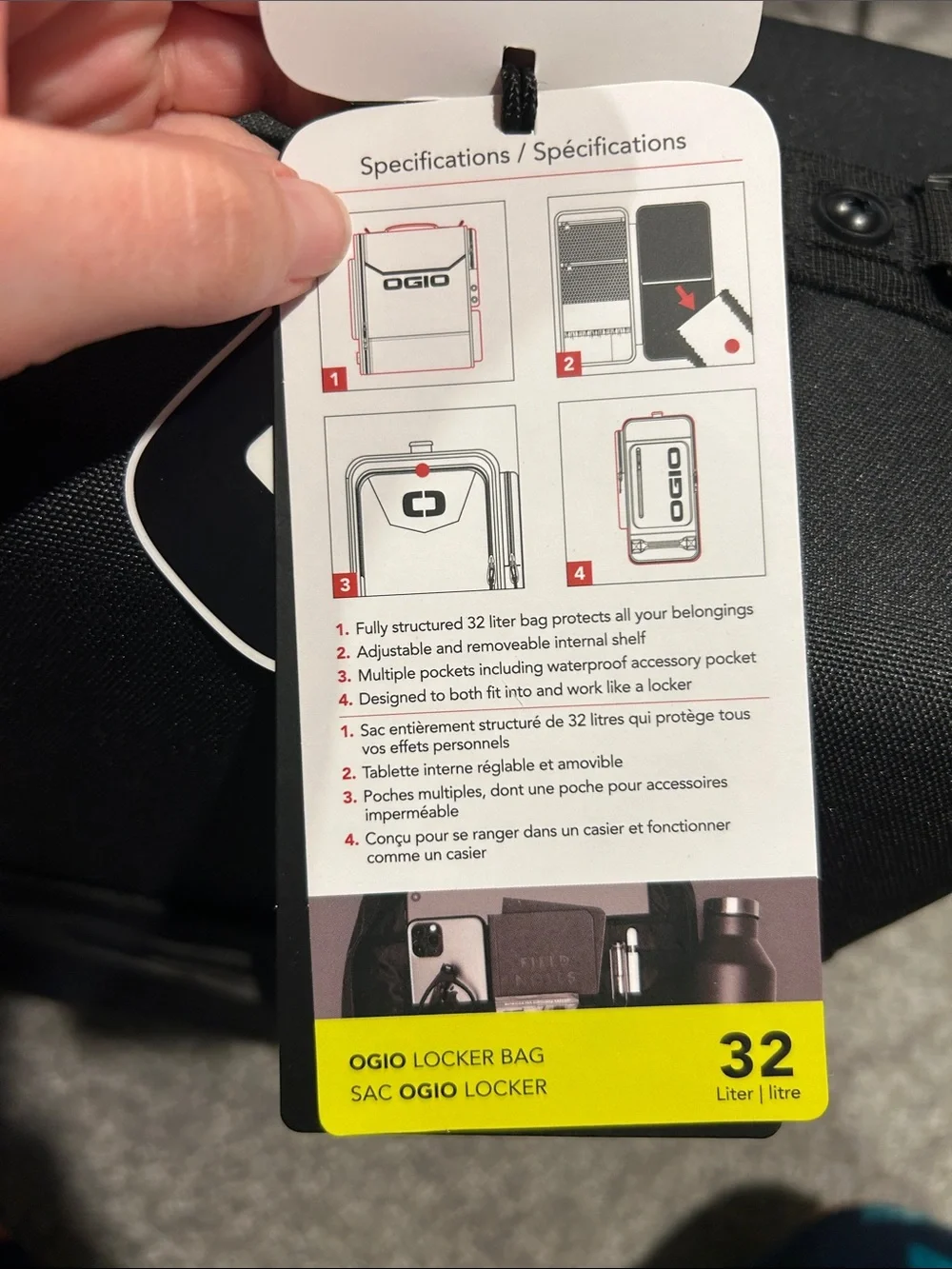 NWT Locker Bag